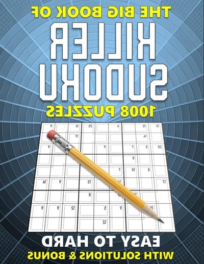Killer Sudoku Puzzelboek - Logica Puzzels - Hersenen Trainen - 1008 Puzzels - 21.59 x 27.94 cm - Niet gespecificeerd