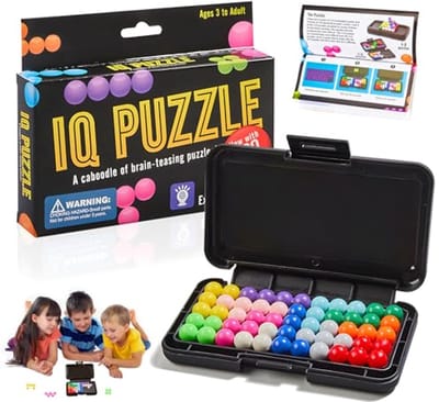Gezelschapsspel voor Kinderen en Volwassenen - 3D Logica Puzzels met 120 Uitdagingen