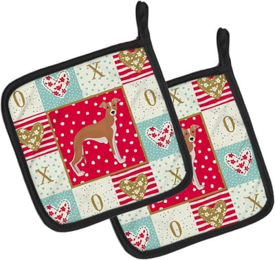 Pannenlappen Set - Keuken Textiel - Keuken Bescherming - Hittebestendige Voering - 19x19 cm - Multicolor