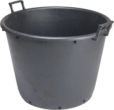 Boomkuip 130 liter - Zwart