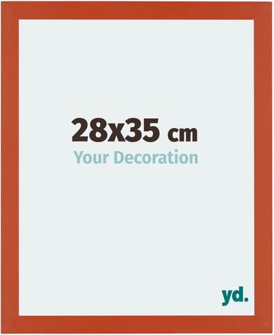 Your Decoration - Fotolijst 28x35 cm - MDF - Oranje - Mura