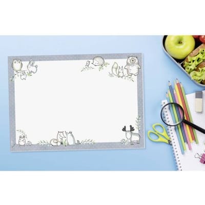 Sigel HO910 Bureau onderlegger Wit (b x h) 42 cm x 0.5 cm 30 vellen 1 stuk(s)