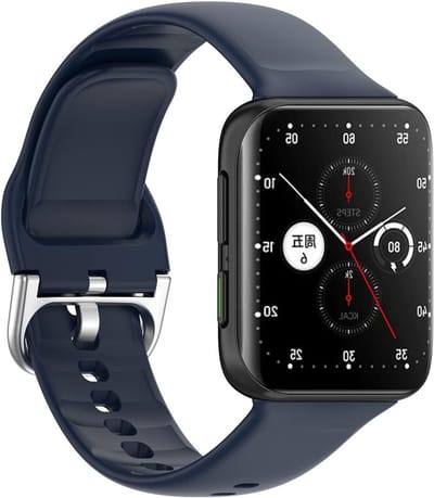 Zachte Silikonensportarmband Vervanging voor 46mm Smartwatch, Comfortabele Polsband voor Sport en Dagelijks Gebruik