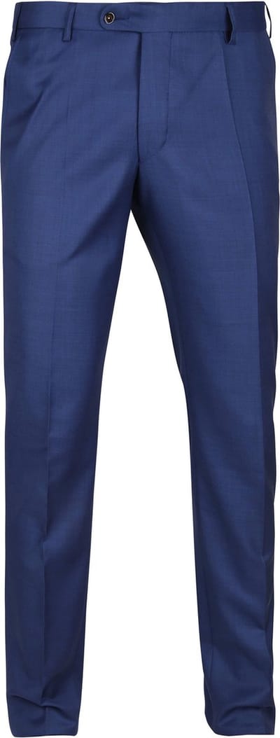 Suitable Pantalon Evans Wol Blauw - Maat 46 - Heren