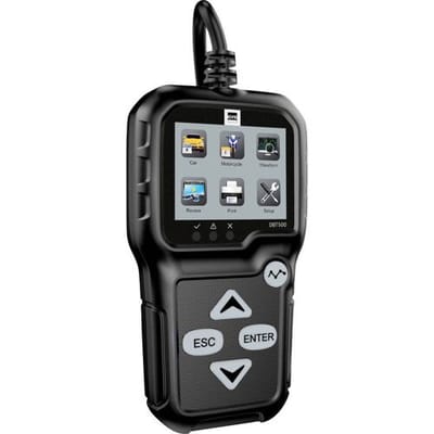 Toolit DBT500 Accutester 6 V, 12 V Accutest, Controle lichtmachine, Laadcontrole 140 mm x 80 mm x 20 mm