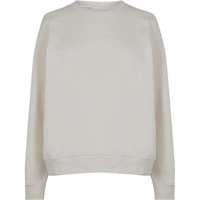 Calvin Klein Dames-sweatshirt met normale pasvorm en afhangende mouwen (Berk)