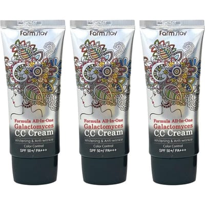 FARM STAY-formule alles in één Galactomyces CC Cream 50g (3 opties) 1pcs gray