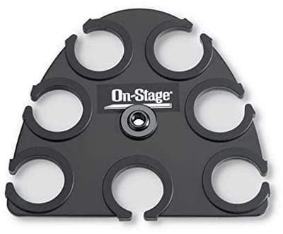 Multi Microfoonhouder voor 7 Microfoons - Compact en Lichtgewicht