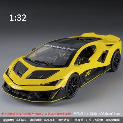 1:32 Fenomeno Superveloce Sv Hypercar Legering Metaal Diecast Model Auto Bureau Display Verzamelbaar Ornament Vakantie Speelgoed