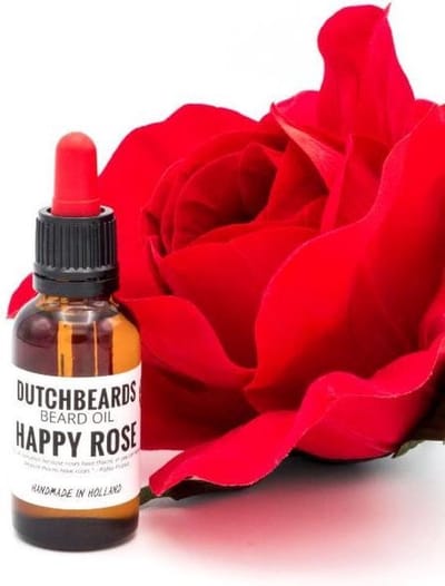 Dutchbeards Baardolie Happy Rose 30 ml