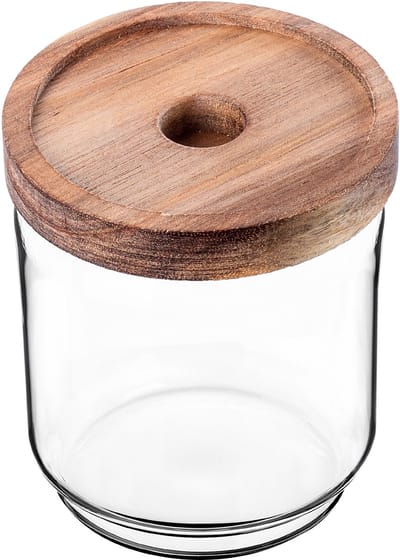 KADAX Glazen bak met deksel 450ml <10><1200>