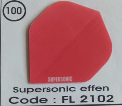 Dart Flights - 10 sets (30 stuks) - 100 micro - Supersonic - FL2102