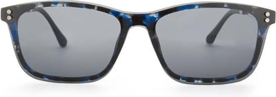 Nordic Vision easy duo, leesbril en zonneleesbril in 1 blauw/zwart +1.50