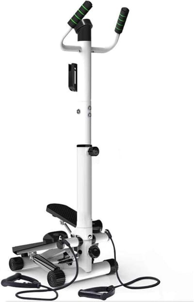 Mini Stepper - Fitnessapparaat - Thuistraining - Stille werking - 135 kg draagvermogen - Zwart