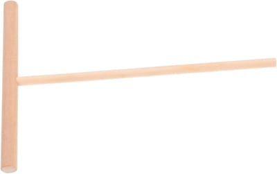 Pannenkoeken verdeler - Beslag spreider - Gelijkmatig beslag - Houten materiaal - 16 cm - Beige