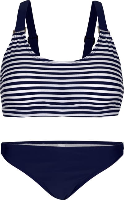 Bikini classic style - Navy strepen 128-134