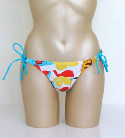 Freya - Casablanca - bikinislip - gestrikt speelse print - maat XS / 34