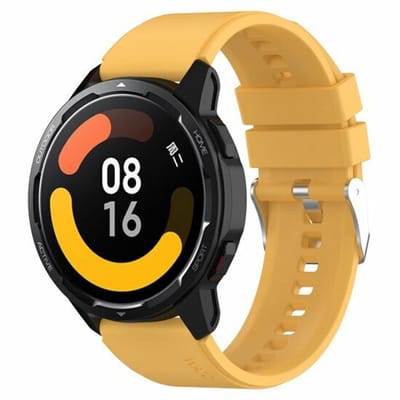By Qubix - Siliconen sportband - Geel - Geschikt voor Xiaomi Redmi Watch 5 Active / Redmi Watch 5 Lite