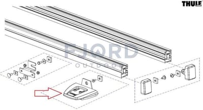 Thule Ducato H2> 2017 Luifel Smart Clamp