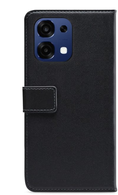 Mobilize Telefoonhoesje geschikt voor OPPO A5x Hoesje | Mobilize Classic Gelly Wallet Bookcase Portemonnee | Pasjeshouder voor 2 Pasjes | Telefoonhoesje voor Pinpas / OV Kaart / Rijbewijs - Zwart
