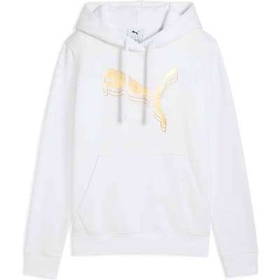 Dames Hoodie Puma Ess Metallic Fl
