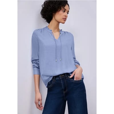 Blouse met ruches