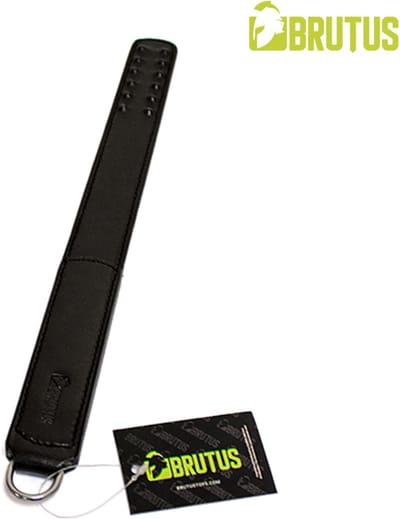 BRUTUS Leather Punisher Studded Paddle - Intense ervaring