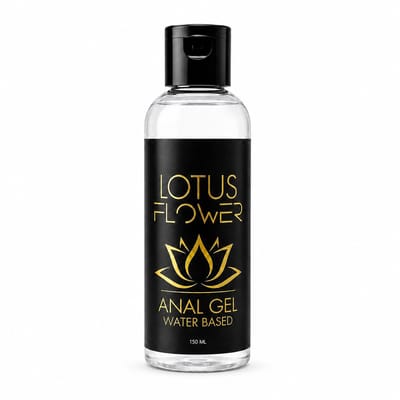 Lotus Flower Anal Gel Lubricant – Glijmiddel op Waterbasis voor Anale Intimiteit – 150 m