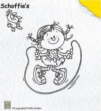 Clearstamp - Schoffie`s - Skipping - SCHOF003