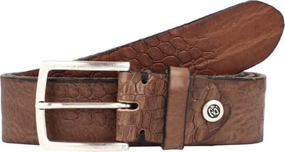 b.belt Riem Bela Ledergürtel W100 Stahlgrau Grijs