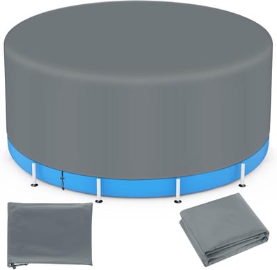 Ronde Hoes voor Hottub 215x70cm - Waterdicht en UV Bestendig - Beschermhoes voor 4 Personen Buiten Spa