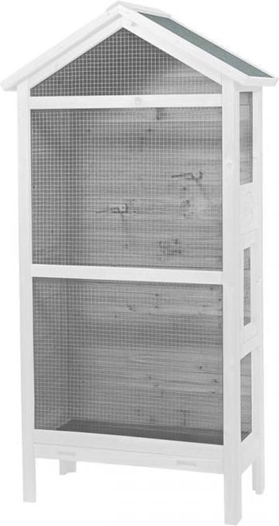 Duvo+ Woodland volière asti cottage 82x40x160cm