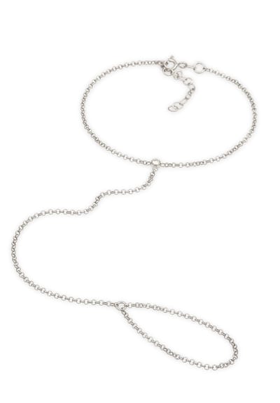 Elli - Armband - Dames handketting basis met kristallen in 925 sterling zilver - Dames
