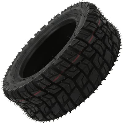 100 65 6.5 Band 11 inch Rubber Schokabsorptie Verbreden Verdikken Offroad Band voor Scooter met Opblaasventiel black