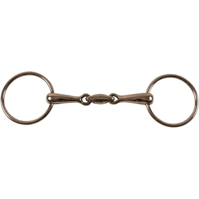 Dubbel bit voor paarden Umbria Equitazione SS French