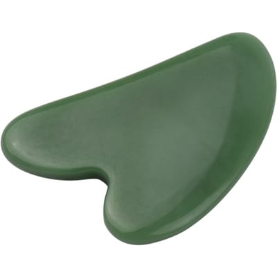 Planche à gratter en Jade naturel pour masseur de visage, pour le corps, Lifting de la peau, élimine les rides, beauté