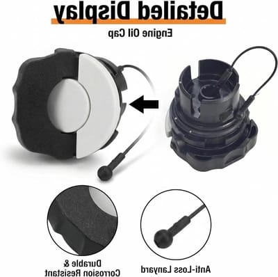 Vervangende Tankdoppen Set - Brandstof Dop Olie Dop - Kettingzaag Onderhoud - Met O-ring Afdichting