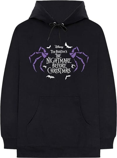 Disney The Nightmare Before Christmas - Moonlight Hoodie/trui - S - Zwart