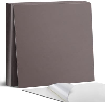 Coloray Plaktegels - Bruin Portugese Tegels - 30 cm x 30 cm - Bruin Plaktegels - 9 stuks - Vierkant PVC Tegels - Plaktegels Keuken - Zelfklevende Vloertegels - Vinyl Tegels - Zelfklevende Tegels