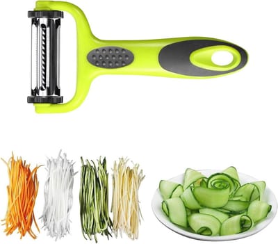 Multifunctionele 3-in-1 Dunschiller voor Groenten en Fruit