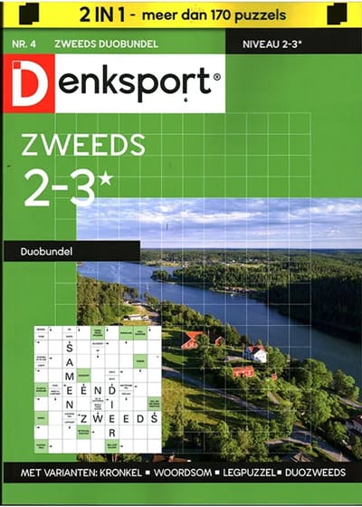 Denksport Zweeds Vakantieboek Duobundel - 2-3* 04 2026