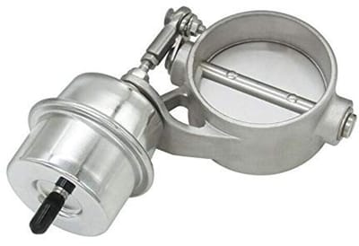 Dailygoods- Uitlaatklep 304 Roestvrij Staal - Uitlaatklem - Sferische Lager - Drukbereik - 2.5 Inch - Normaal Gesloten - Uitlaatregelklep