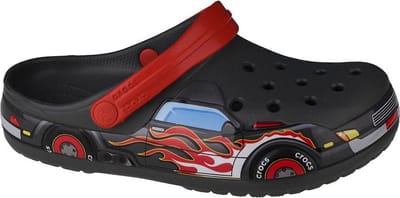 Crocs Fun Lab Truck Band Clog 207074-0DA, Kinderen, Grijs, slippers, maat: 19/20 EU