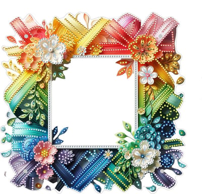 DIY Bloemmotief Bureaublad Fotolijst/diamant schilderen ornamenten/5d decoratieve handgemaakte punt diamant ornamenten/diamant schilderen DIY bouwsteen puzzel - 259