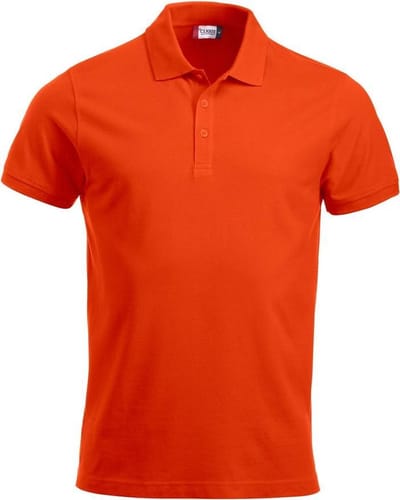 Clique Classic Lincoln S/S 028244 - Diep-oranje - XS