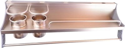 WillieJan Keukenrek 5155B – Champagne kleur – Aluminium