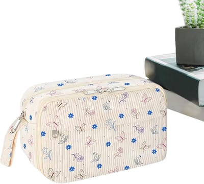 Potlood Etui - Opberg Organizer - School Kantoor Hobby - Grote Capaciteit - 21.5x13.5x8.9cm