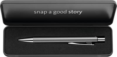 Pelikan balpen Snap Metallic K10 Platinum metal case