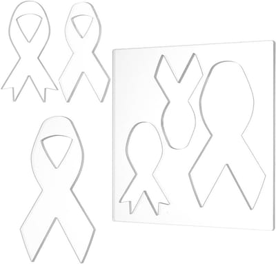 Decoratieve Freesmal voor Houtbewerking, 5mm Sjabloon voor DIY Projecten en Inlegwerk, Duidelijk en Gebruiksvriendelijk