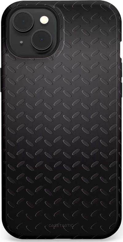 Casetastic Hoesje Geschikt voor Apple iPhone 15 Plus Magsafe - Stijlvolle Beschermende Duo-layer Case - Geometaal